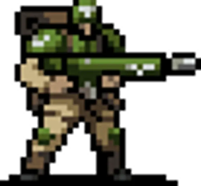 Trooper Kozlowski pixel-art portrait